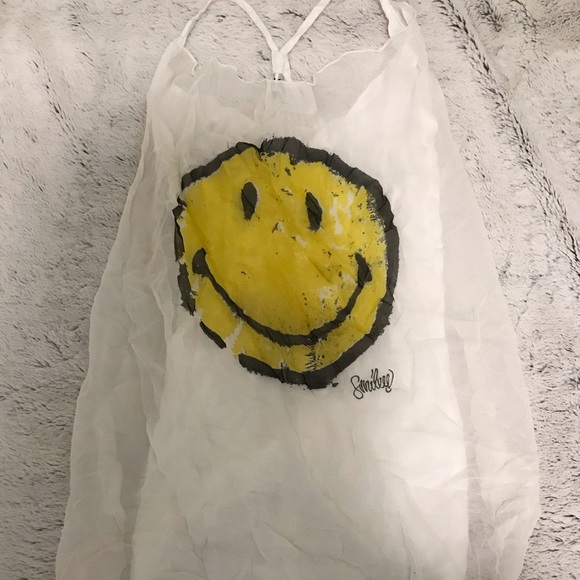 Religion smiley face Tank with tie - Picture 12 of 16
